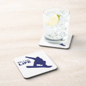 Dit is mijn leven (Snowboarding) Onderzetter (Rechterzijde)