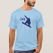 Dit is mijn leven (Snowboarding) T-shirt (Voorkant)