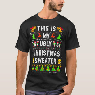 Dit is mijn lomp met kerstpatronen X T-shirt