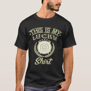 Dit is mijn Lucky Archery Funny Archery T-shirt