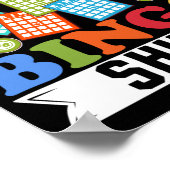 Dit is mijn Lucky Bingo Shirt Grapny Gambling Poster (Hoek)