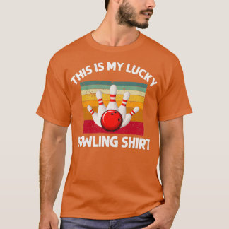 Dit is mijn Lucky Bowling Funny Bowler T-shirt