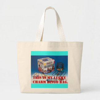DIT IS MIJN LUCKY CHARM BINGO BAG. GROTE TOTE BAG