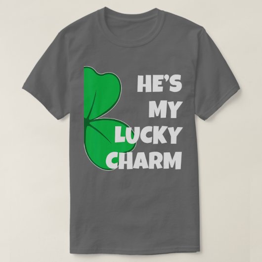 Dit is mijn Lucky Charm Funny St Patricks Day Coup T-shirt (Design voorkant)