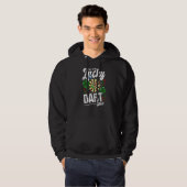 Dit is mijn Lucky Dar Funny Dart Player Hoodie (Voorkant volledig)