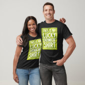 Dit is mijn Lucky Drinkin'Green Beer Irish Whiskey T-shirt (Unisex)