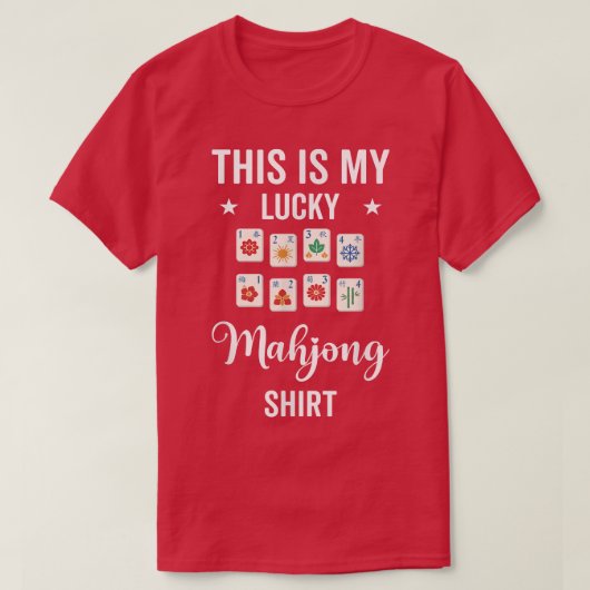 Dit is mijn Lucky Mahjong Shirt (Design voorkant)
