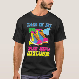 Dit is mijn luie jaren 80 kostuum Retro tachtiger  T-shirt