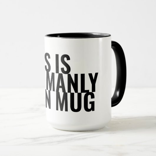 Dit is mijn Man Mok (Voorkant rechts)