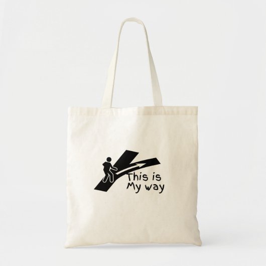 Dit is mijn manier tote bag (Voorkant)