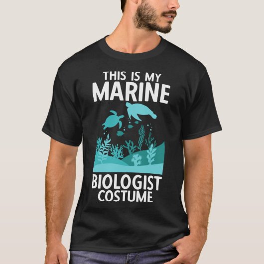 Dit is mijn marine bioloog kostuum Pullover Hoodi (Voorkant)