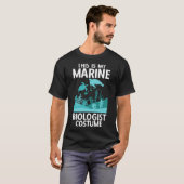 Dit is mijn marine bioloog kostuum Pullover Hoodi (Voorkant volledig)