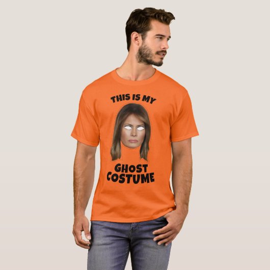 Dit is mijn Melania Trump Ghost Kostuum T-shirt (Voorkant volledig)