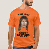Dit is mijn Melania Trump Ghost Kostuum T-shirt (Voorkant)