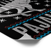 Dit is mijn menorah-saurus Happy Chanoeka dinosaur Poster (Hoek)