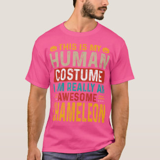 Dit is mijn mens. Ik ben echt een Geweldige kamele T-shirt