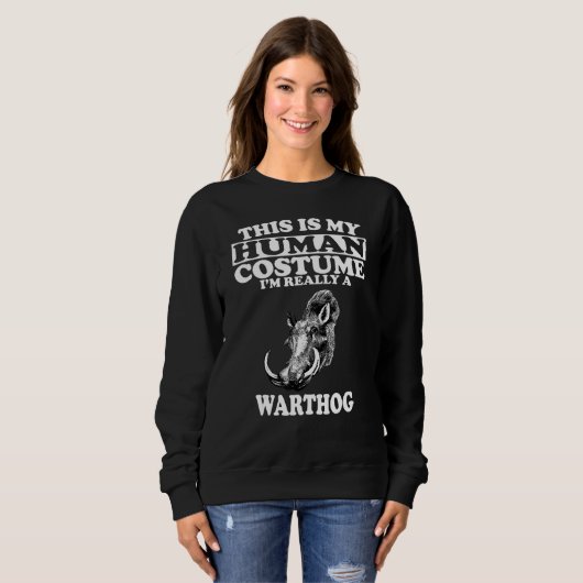 Dit is mijn mens... ik ben echt een heel kostuum. trui (Voorkant volledig)