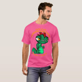 Dit is mijn mens. Ik ben echt een kameleon T-shirt (Voorkant volledig)