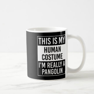 Dit is mijn mens, ik ben echt Pangolin Koffiemok