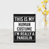 Dit Is Mijn Mens Ik Ben Echt Schubdier Kaart (Gele Bloem)