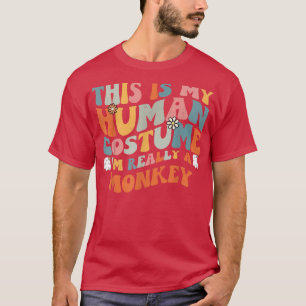 Dit is mijn menselijk kostuum... ik ben echt een a t-shirt
