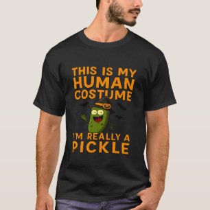 Dit is mijn menselijk kostuum. Ik ben echt een aug T-shirt