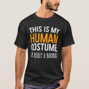 Dit is mijn menselijk kostuum, ik ben echt een ban t-shirt