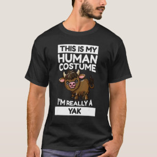 Dit is mijn menselijk kostuum. Ik ben echt een eik T-shirt