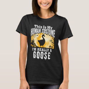 Dit is mijn menselijk kostuum... ik ben echt een g t-shirt
