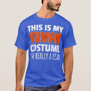 DIT IS MIJN MENSELIJKE KOSTUOM... IK BEN ECHT EEN T-SHIRT