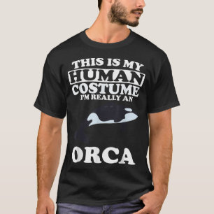 Dit is mijn menselijke kostuum dat ik echt een orc t-shirt