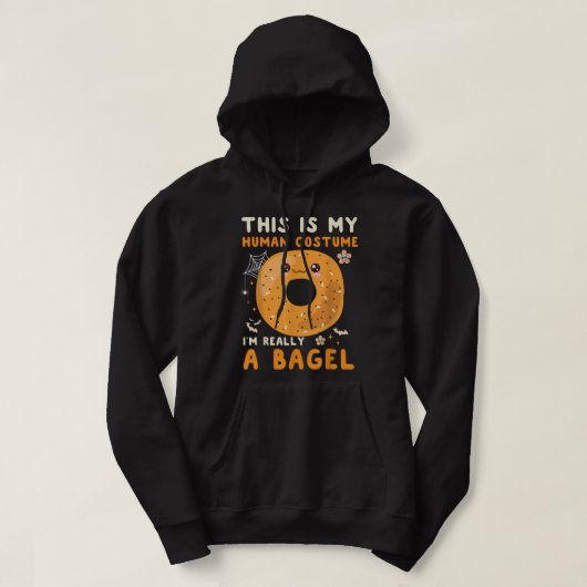 Dit is mijn menselijke kostuum. Ik ben echt een ba Hoodie (Design voorkant)