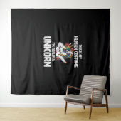 Dit is mijn menselijke kostuum. Ik ben echt een ee Wandkleed (In Situ (horizontaal))