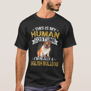 Dit is mijn menselijke kostuum. Ik ben echt een En T-shirt