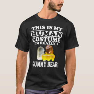 Dit is mijn menselijke kostuum, ik ben echt een gi t-shirt
