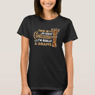 Dit is mijn menselijke kostuum, ik ben echt een gi t-shirt