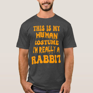 Dit is mijn menselijke kostuum. Ik ben echt een ko T-shirt