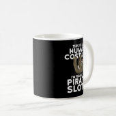 Dit is mijn menselijke kostuum... ik ben echt een  koffiemok (Voorkant rechts)