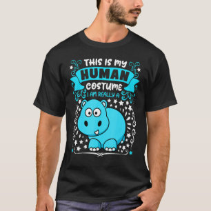 Dit is mijn menselijke kostuum ik ben echt een nij t-shirt
