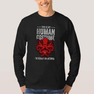 Dit is mijn menselijke kostuum. Ik ben echt een oc T-shirt
