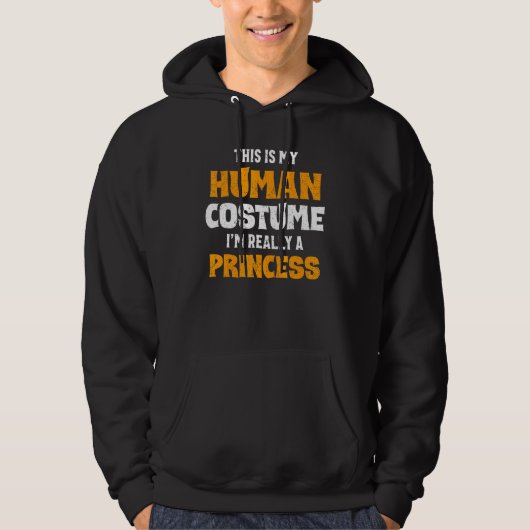 Dit is mijn menselijke kostuum. Ik ben echt een pr Hoodie (Voorkant)