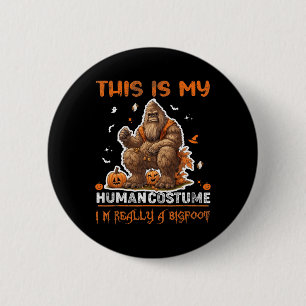Dit is mijn menselijke kostuum... ik ben echt een ronde button 5,7 cm