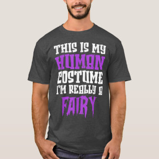Dit is mijn menselijke kostuum... ik ben echt een t-shirt
