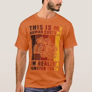 Dit is mijn menselijke kostuum... ik ben echt een  t-shirt
