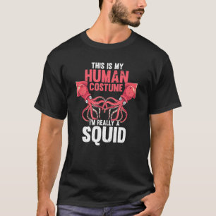 Dit is mijn menselijke kostuum... ik ben echt een  t-shirt