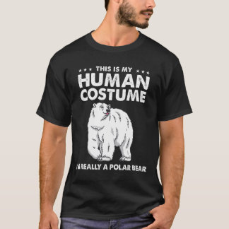 Dit is mijn menselijke kostuum... ik ben echt een  t-shirt