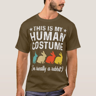 Dit is mijn menselijke kostuum... ik ben echt een t-shirt