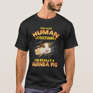 Dit is mijn menselijke kostuum... ik ben echt een t-shirt
