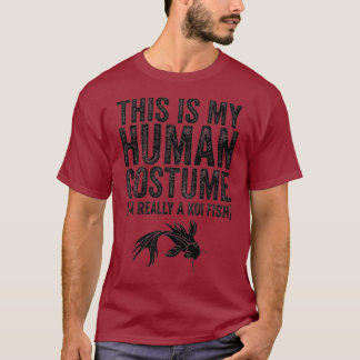 Dit is mijn menselijke kostuum... ik ben echt een t-shirt