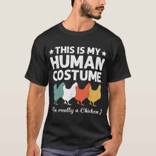 Dit is mijn menselijke kostuum... ik ben echt een t-shirt